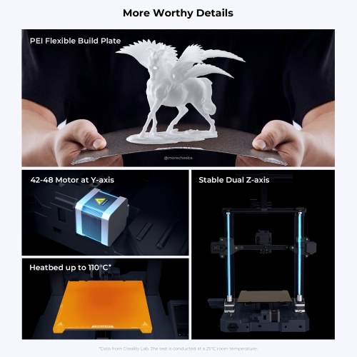Creality CR10-SE 3D Printer Auto-leveling Built Platform 220x220x265mm Support Remote Control 