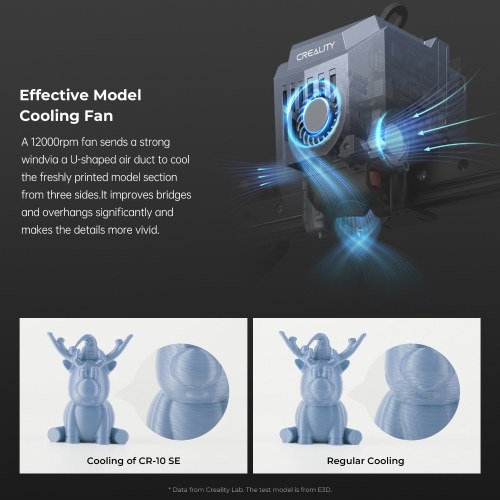 Creality CR10-SE 3D Printer Auto-leveling Built Platform 220x220x265mm Support Remote Control 