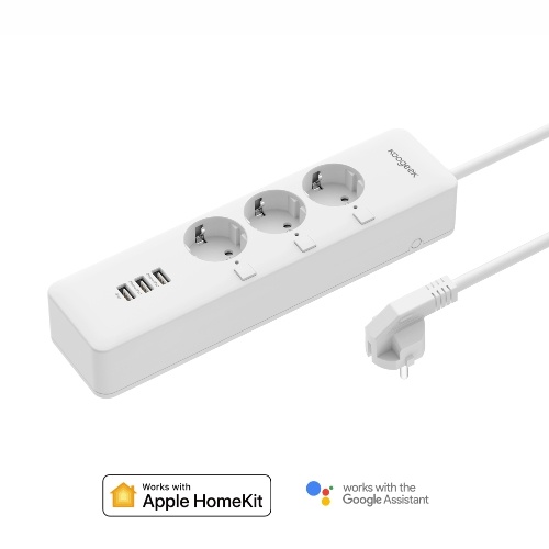 

Koogeek Wi-Fi Smart Outlet Surge Protector Individually Controlled 3-outlet Power Strip