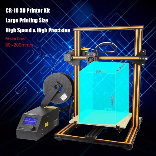 

Creality 3D CR-10 DIY 3D Printer Kit Алюминиевая рамка с 200-граммовым филаментом