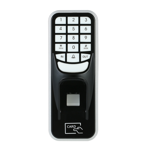 

Отпечаток пальца Пароль ID-карта Блокировка доступа Контроль Off-line Attendance Machine