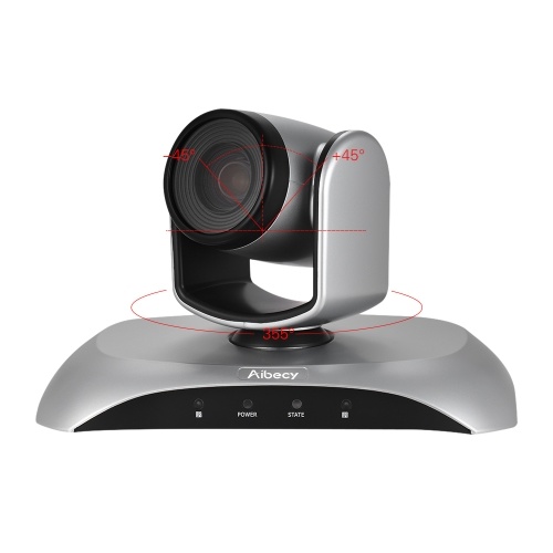 

Aibecy 1080P 60fps Video Conference Camera HD OUT 10X Optical Zoom Auto Focus Auto Scan Plug-N-Play with Remote Control