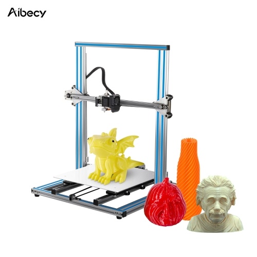 

Aibecy DY-H9 DIY 3D Printer Large Print Size Aluminum Structure Supports PLA / ABS / TPU / Wood / Rubber Filament