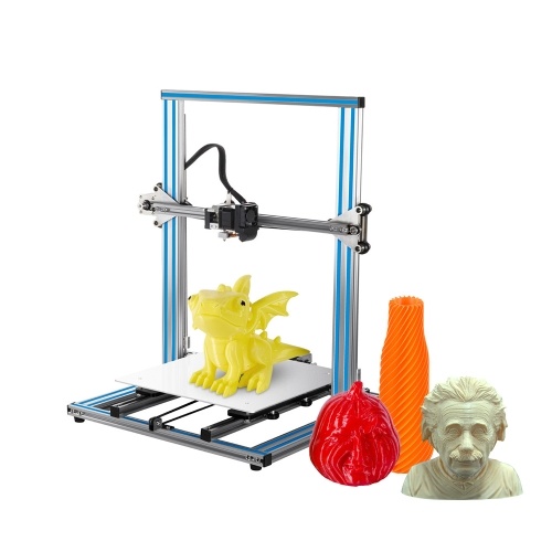 

AIBECY DY-H9 DIY 3D-принтер Большой размер печати Алюминиевая конструкция поддерживает PLA / ABS / TPU / дерево / резиновую нить