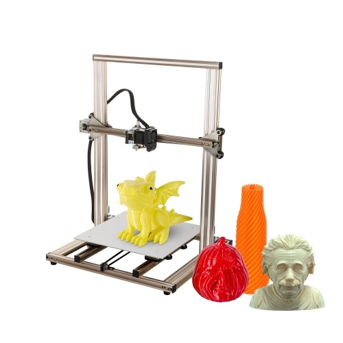 

AIBECY DY-H9S DIY 3D Printer Большой размер печати 300 * 300 * 400 мм с алюминиевой структурой 4.3 '' Функция автоматического отключения питания с помощью сенсорного экрана