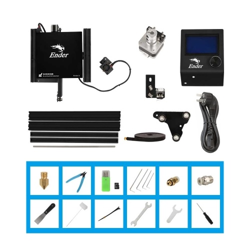 Creality 3D Ender3 3DDruckersatz mit 5 Meter Filament