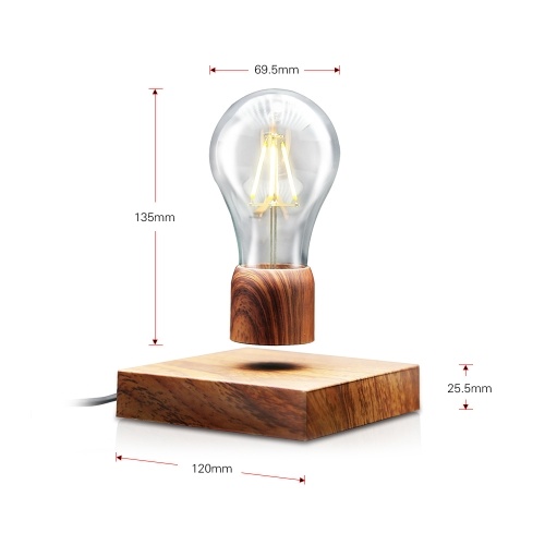 

Magnetic Levitating Floating Desk Lamp LED Light Bulb