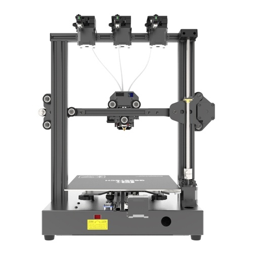 Impresora Geeetech A20T 3D Montaje rápido Impresión 3-en-1 hacia fuera Mezcla de colores con tablero de control GT2560 Soporte de alta precisión Reanudar impresión Detección de filamento 250 * 250 * 250 mm Volumen de construcción