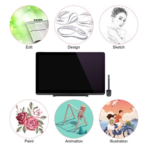 

Acepen AP2151 21.5 Inch Graphic Monitor Drawing Tablet 1920*1080 HD Resolution