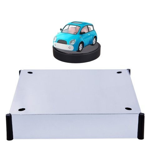 

Magnetic Levitation Platform 360° Rotation Display Stand Load up to 300g with LED Light for Arts & Crafts Toys Gift Jewelry
