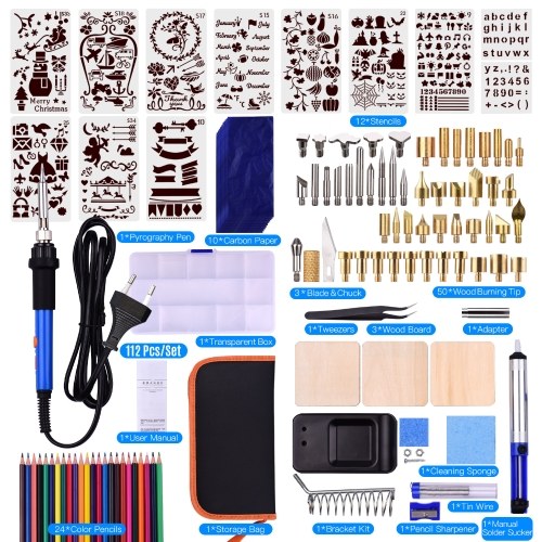 

112pcs Wood Burning Kit