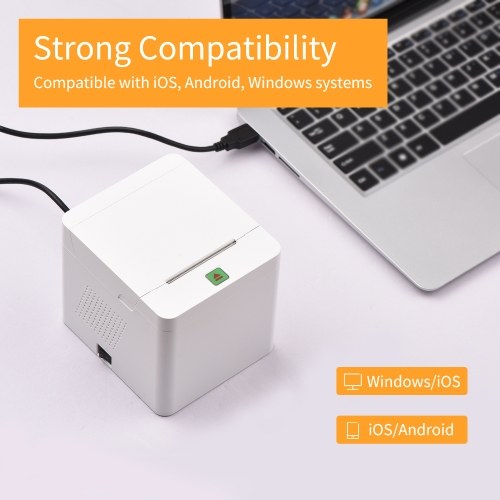 

Portable BT Label Maker Wireless 58mm Thermal Receipt Printer