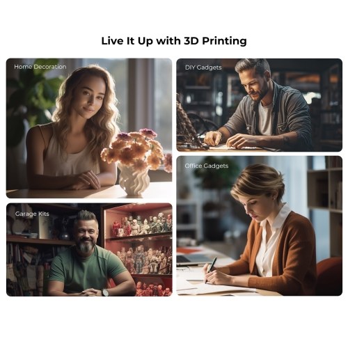 Creality Ender-3 V3 SE 3D Printer CR Touch Auto Leveling 220*220*250mm Printing Size and 3.2in Color Knob Screen 