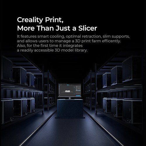 Creality K1C 3D Printer 600mm/s High Speed FDM 3D Printers Print Size 220x220x250mm with Al Camera Observant All-Metal Hot End Kit 