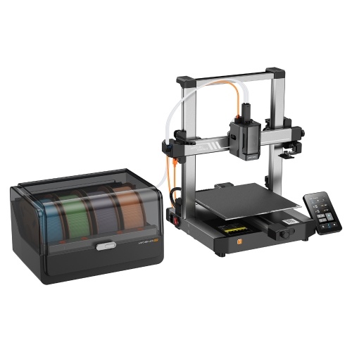

Anycubic Kobra 3 Combo 3D Printer 4 Multi-color Printing Machine with ACE Pro Sealed Storage Filament Box Keep Dry Max 600mm/s Print Speed 250mm x 250mm x 260mm Print Size