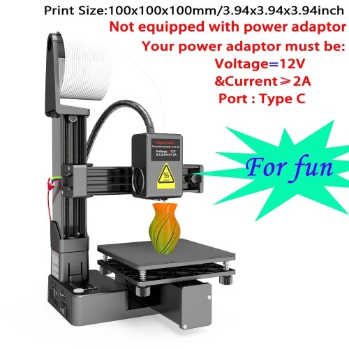 EasyThreed K10 3D Printer Mini Desktop Printing Machine for Kids 