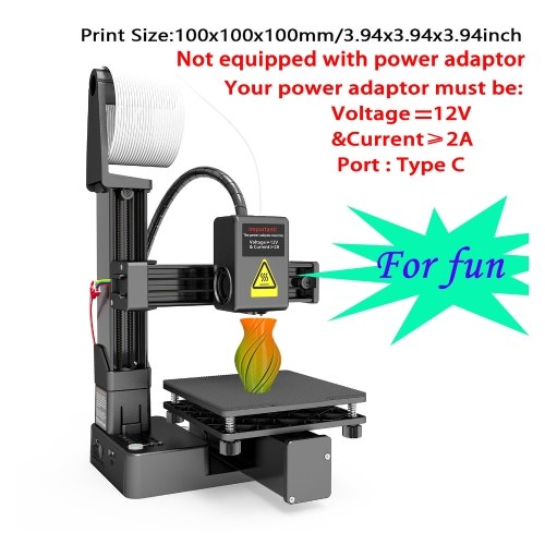 EasyThreed K10 3D Printer Mini Desktop Printing Machine for Kids 