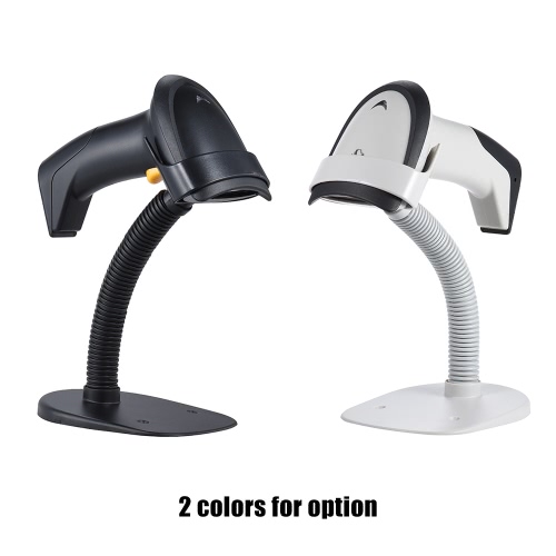 

Automatic/ Manual 2.4G Wireless Handheld 1D Barcode Scanner Reader Supports Reverse Type Bar Code Scanning with USB Receiver Adjus
