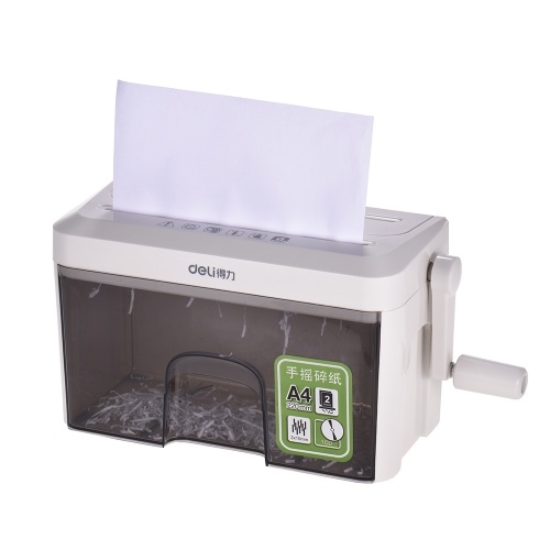 Strip-Cut Manual Hand Shredder