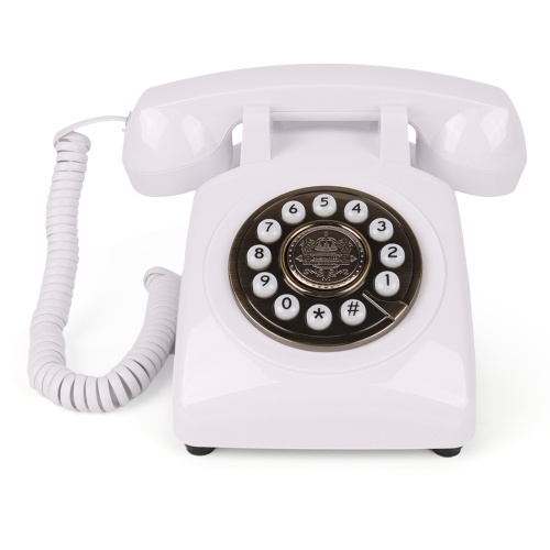 

Audio Message Book Voice Record Vintage Telephone Recorder with Wireless BT Function