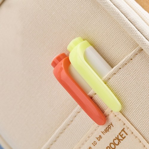 Large Capacity School Pencil Case Stationery Zipper Pocket Office Storage Multilayer Storage Pocket 