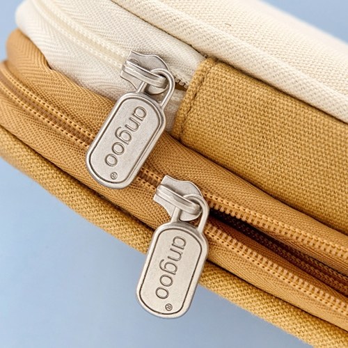 Large Capacity School Pencil Case Stationery Zipper Pocket Office Storage Multilayer Storage Pocket 