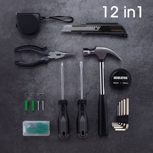 

JIUXUN 60 in 1 Toolkit DIY Household Home Repair Tools