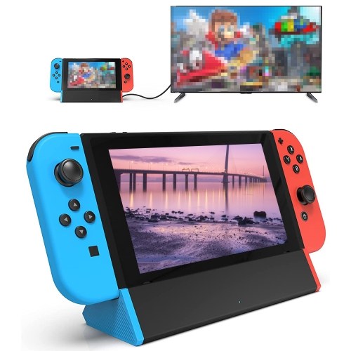 

Док-станция для телевизора Nintendo Switch/Switch OLED, портативная док-станция для телевизора, совместимая с адаптером 4K HD/портом типа C