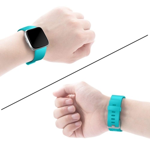 SDGJ-009 Watch Band Fitbit Strap Silicone Wrist Strap Replacement Wristband Replacement for Fitbit Versa Fitness Smart Watch