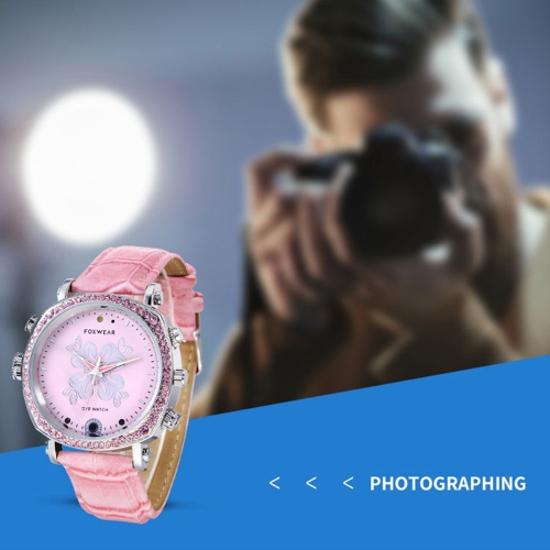 

FOXWEAR Multi-functional Recorder Watch DVR Smartwatch Wristwatch 720P HD Smart Watch WiFi Remote Monitor Night Version Video Reco