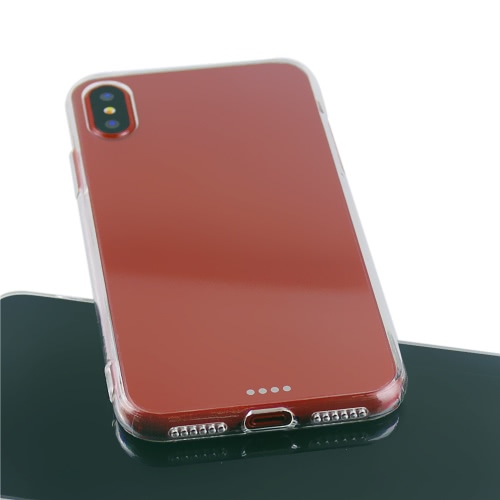 

High Quality TPU Transparent Smartphone Cover Soft Ultra Thin Protective Back Case Durable Practical Phone Protection Shell for iPhone X