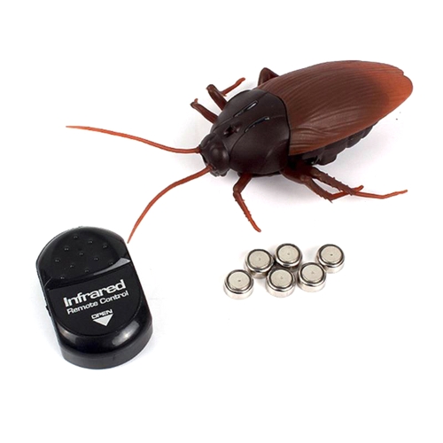 

Funny Trick Toy Infrared Remote Control Cockroach/Ants/Spiders Simulates Halloween Gift for Children Boy Adult