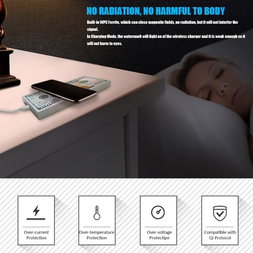 

AW01 Qi Wireless Fast Charger Dollars Money Shape Desktop