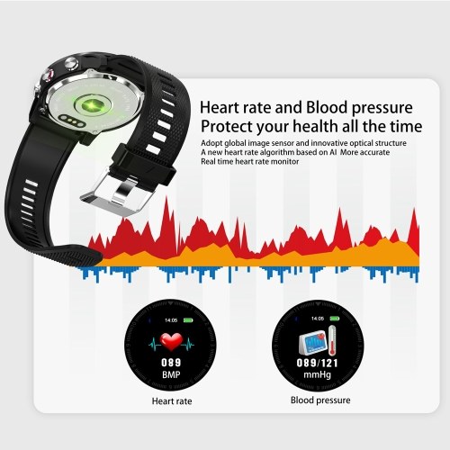 

DTNO.I S10 Smartwatch 1.3 Inch IP68 Waterproof-Steel Band