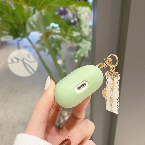 

BT Headset Cover Compatible with Air-Pods-1/2 Shock-absorbing Soft Silicone Protective Box with Keychain