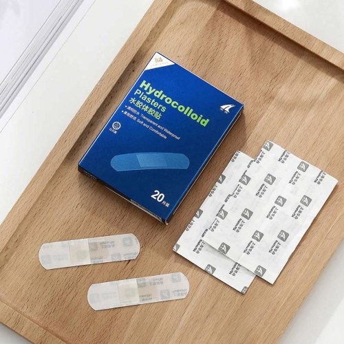 

20 Pcs Xiaomi Youpin Hydrocolloid Plasters Foot Care Pedicure Heel Bandages Adhesive Hydrocolloid Gel Cushions Prevents Rubbing Gel Guard Pads