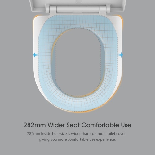 

Xiaomi Youpin Diiib Toilet Seats Cover Replacement Universal Thicken Slow-Close Toilet Seats Lid V Type PP Material