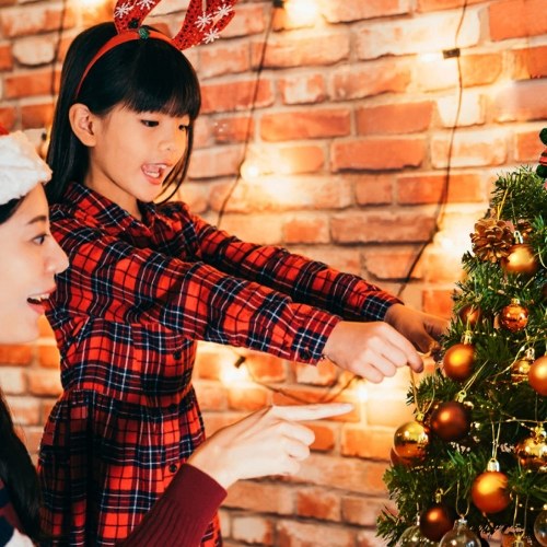 

Youpin THE ONE Artificial Christmas Tree Mini Xmas Pine Tree with Hanging Ornaments Balls Star 5m Warm Yellow LED Lights Cloth Bag Base Tabletop Christmas Tree Indoor Decorative Mini Xmas Decoration Tree for Holiday Decoration
