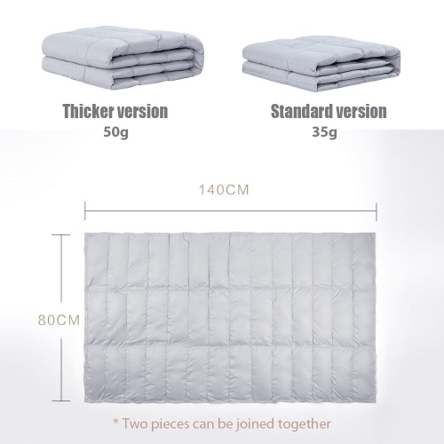 

Multipurpose Lightweight Down Blanket Wearable Warm Compact Camping Blanket for Office Home Travel Airplane Hiking