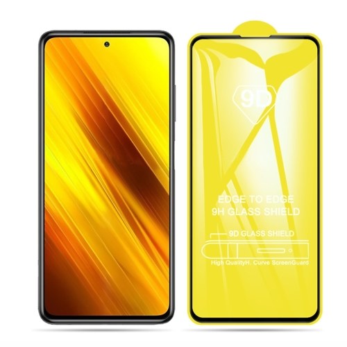 

Screen Protector Compatible for Xiaomi POCO X3 NFC Tempered Glass Screen Protector Film 2.5D Curved/Anti-Scratch/Anti-Fingerprint/Full Cover/9H Hardness