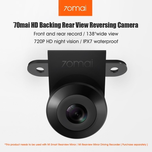 

70mai HD Backup Camera Car Rear View Reversing Backup Front Camera