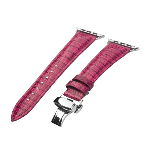 QIALINO Pull-up Genuine Leather Replacement Watch Band Strap for Apple iWatch Series 3/2/1 42mm ...
