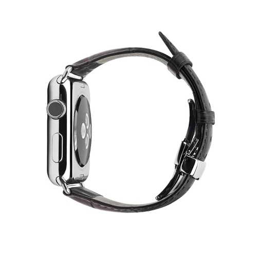 

QIALINO Pull-up Подлинная кожаный ремешок для ремешка для ремня для Apple iWatch Серия 3/2/1 42мм Спорт / Издание Мужская женская