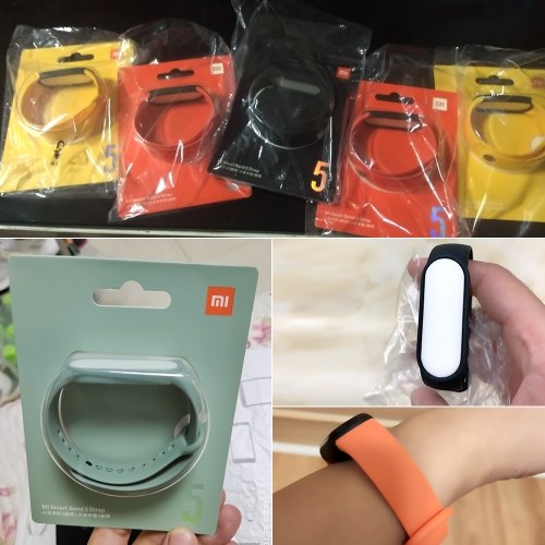 

Xiaomi Mi Band 5 Strap Wristband Bracelet Replacement Sport Watch Strap