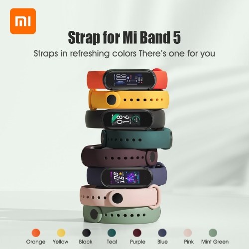 

Xiaomi Mi Band 5 Strap Wristband Bracelet Replacement Sport Watch Strap