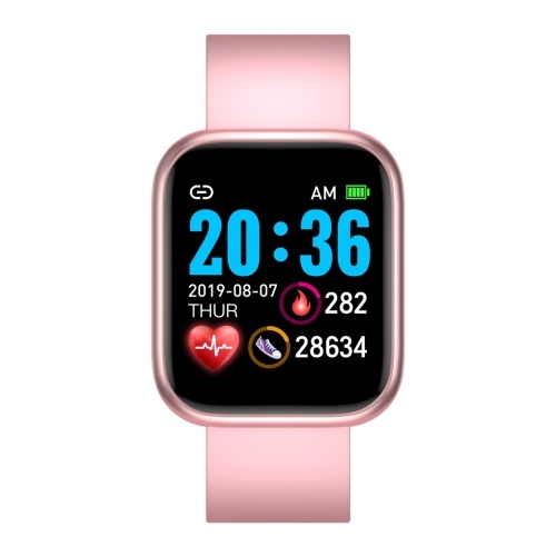 i5PRO Smart Bracelet Sports Watch 1.3-Inch IPS Screen BT4.0 IP67 Waterproof Fitness Tracker Sleep/Heart Rate/Blood Pressure Monitor Multiple Sports Mode Notification/Call/Sedentary Reminder Remote Camera Compatible with Android iOS
i5PRO Smart Bracelet Sports Watch 1.3-Inch IPS Screen BT4.0 IP67 Waterproof Fitness Tracker Sleep/Heart Rate/Blood Pressure Monitor Multiple Sports Mode Notification/Call/Sedentary Reminder Remote Camera Compatible with Android iOS