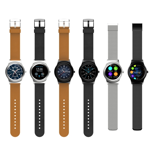 

SMA Round Smart Watch 1.3-дюймовый IPS-дисплей MTK2503A Отслеживание активности звонка Синхронизация сообщения с уведомлением 300mAh 128MB + 64MB Music Control Удаленная камера