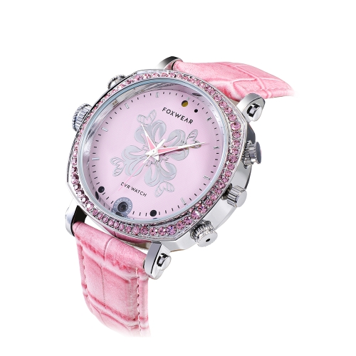 

FOXWEAR Multi-functional Recorder Watch DVR Smartwatch Wristwatch 720P HD Smart Watch WiFi Remote Monitor Night Version Video Reco
