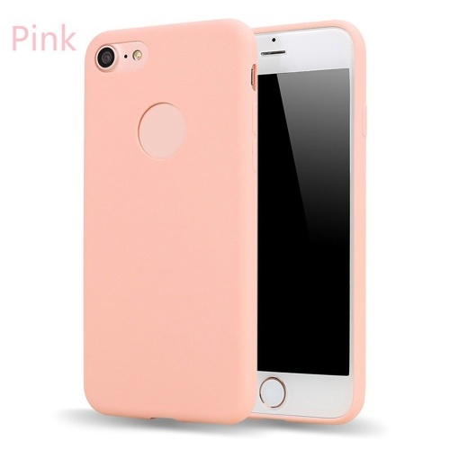 

Slim Thin Frosted Soft TPU Mobile Phone Shell Candy Color Protective Cover Case for iPhone