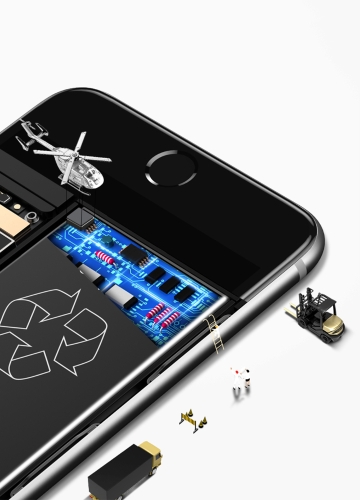

Высокая емкость телефона Relacement аккумулятор для iPhone 6 1810mAh 3.82V Мобильный телефон Встроенная литиевая батарея